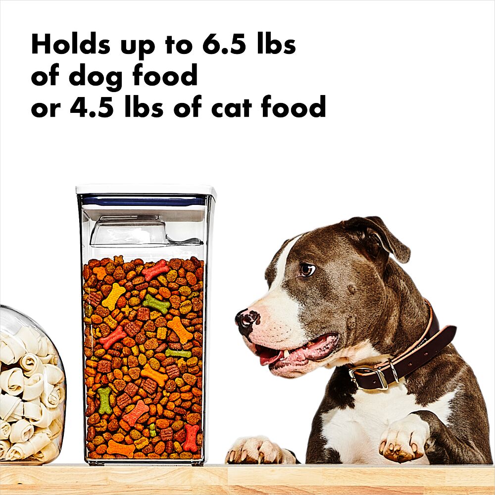 OXO Good Grips Pet POP Container – 6.0 Qt/5.7 L with Half Scoop E8