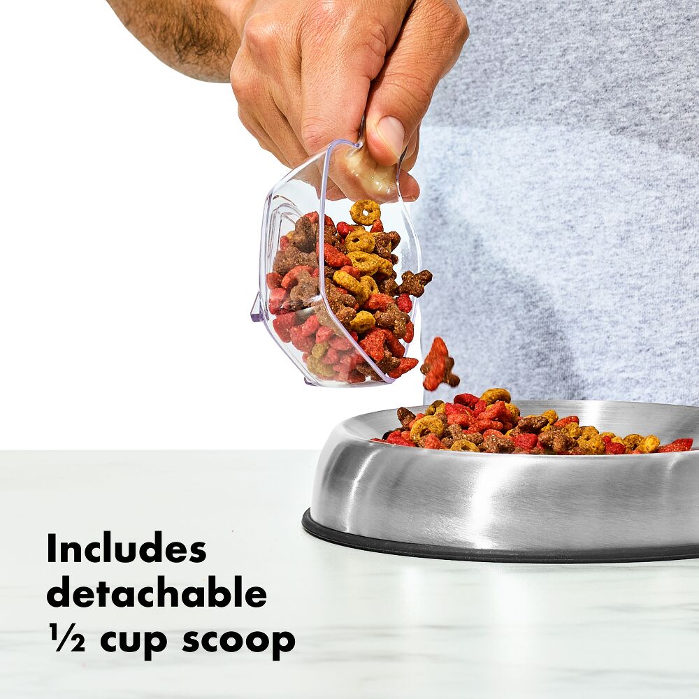 OXO Good Grips Pet POP Container – 6.0 Qt/5.7 L with Half Scoop E8