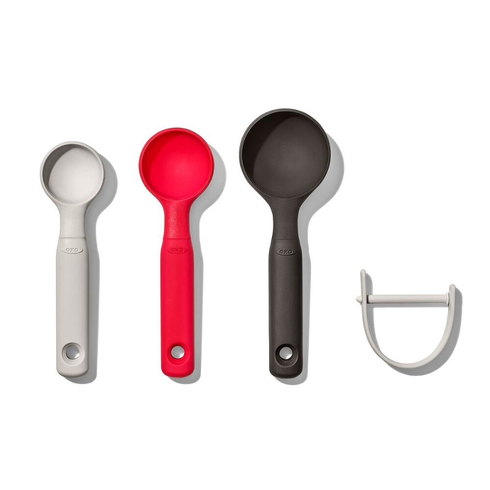 3-Piece Silicone Cookie Scoop Set J1