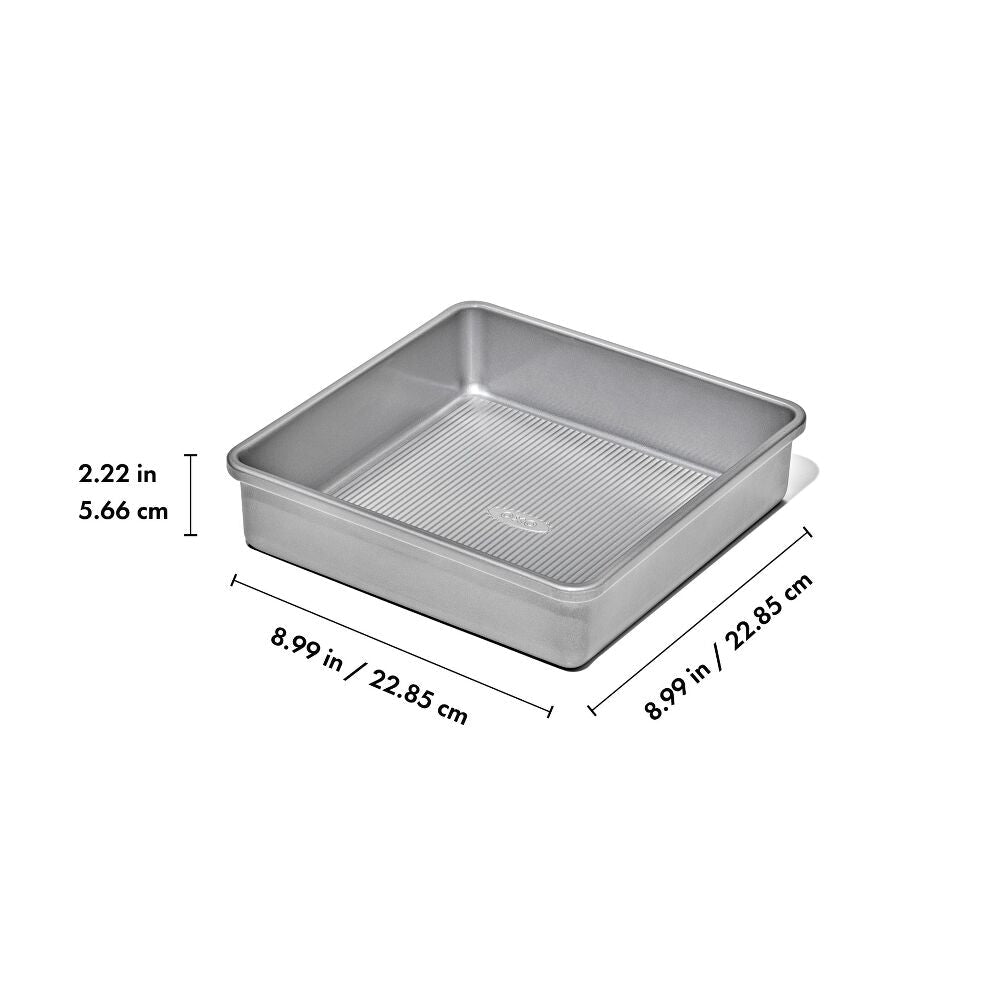 Nonstick Pro Clear Coated 9 In Square Cake Pan S8