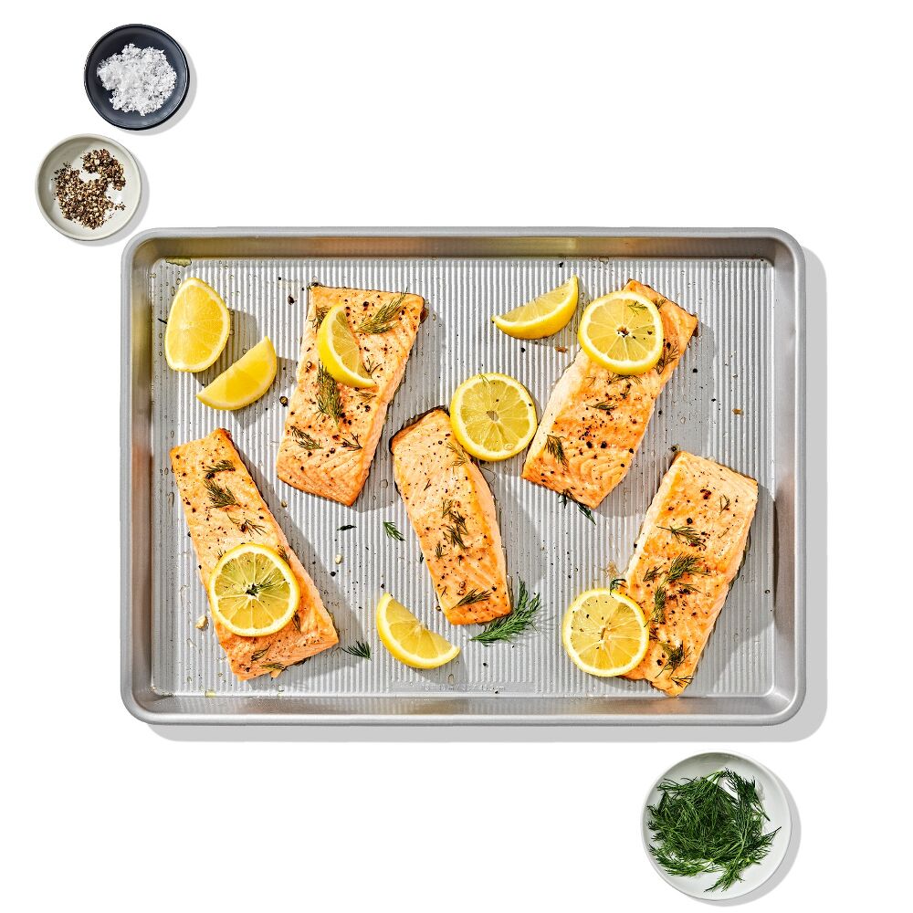 Non-Stick Pro Clear Coated Half Sheet Pan U0