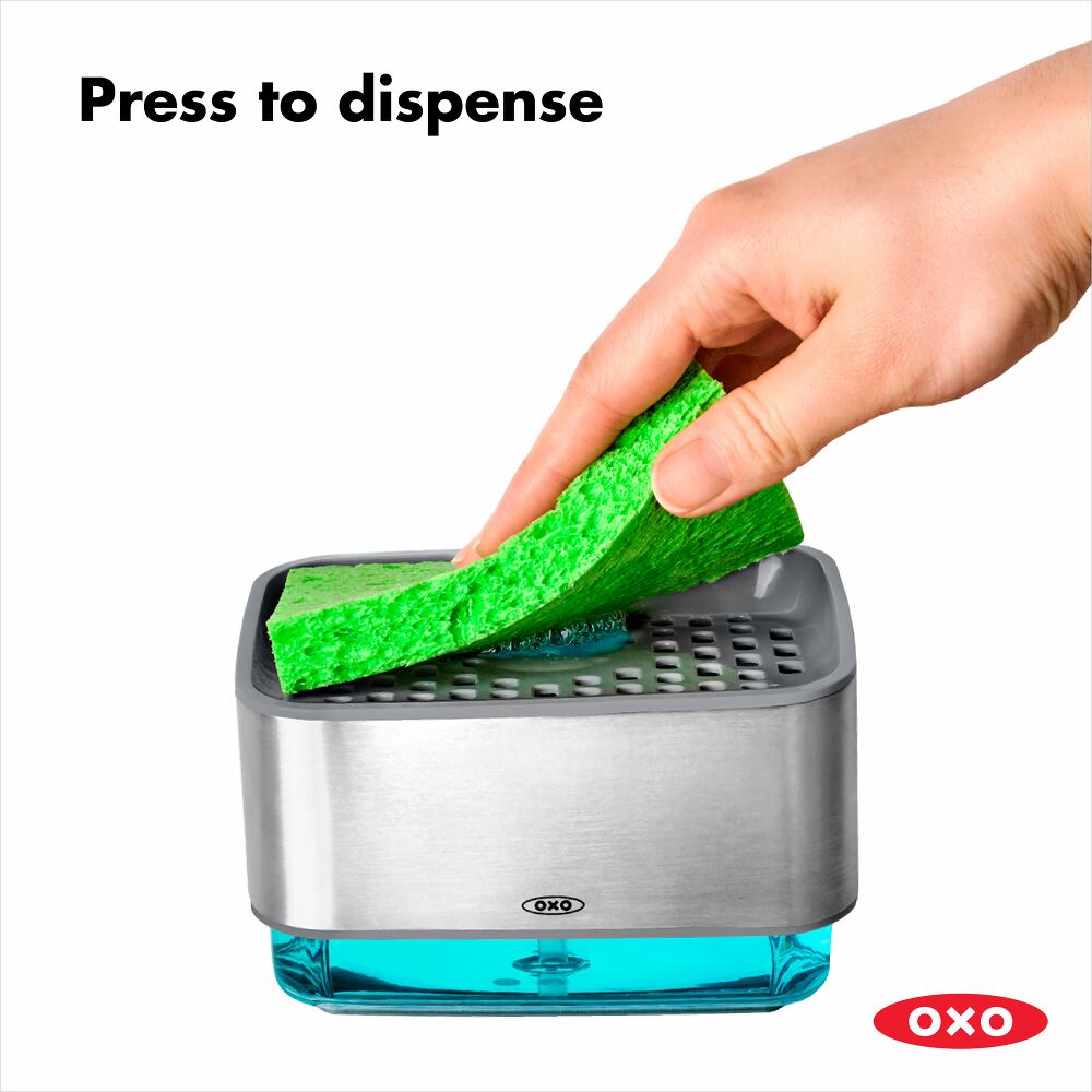 Soap Dispensing Sponge Holder Q4