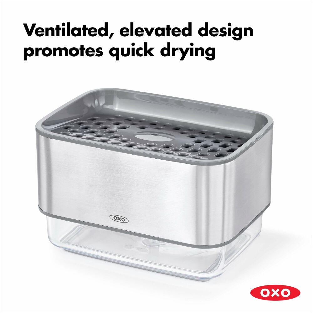 Soap Dispensing Sponge Holder Q4