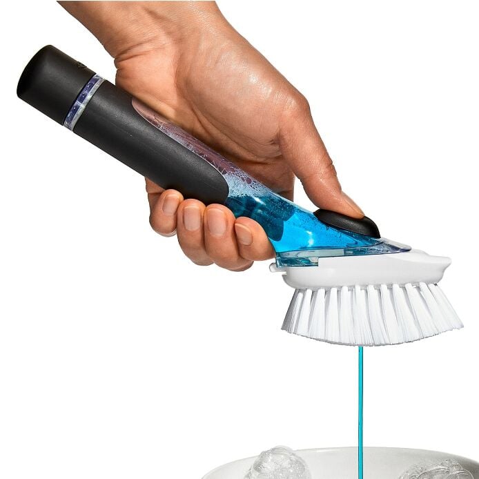 Soap Dispensing Dish Brush Z6