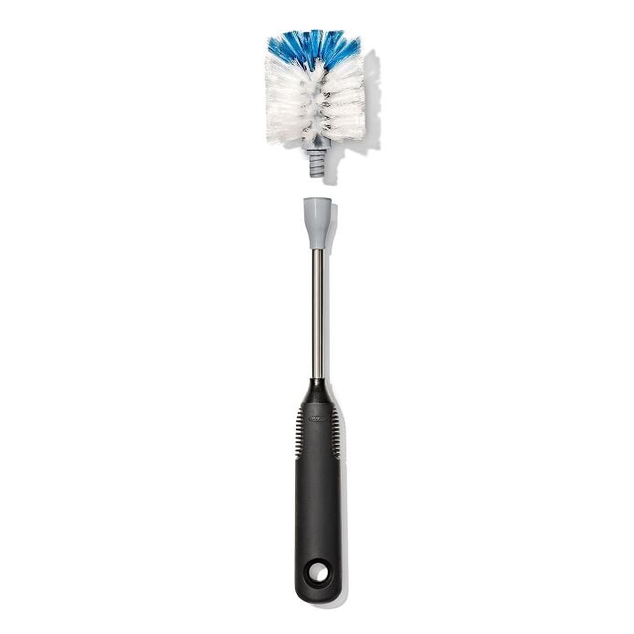 Stainless Steel Bottle Brush with Replaceable Head E2