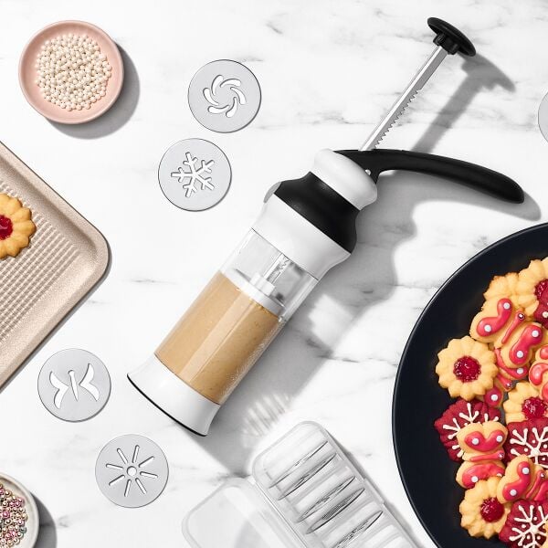 Holiday Cookie Press and Disk Set Bundle B9