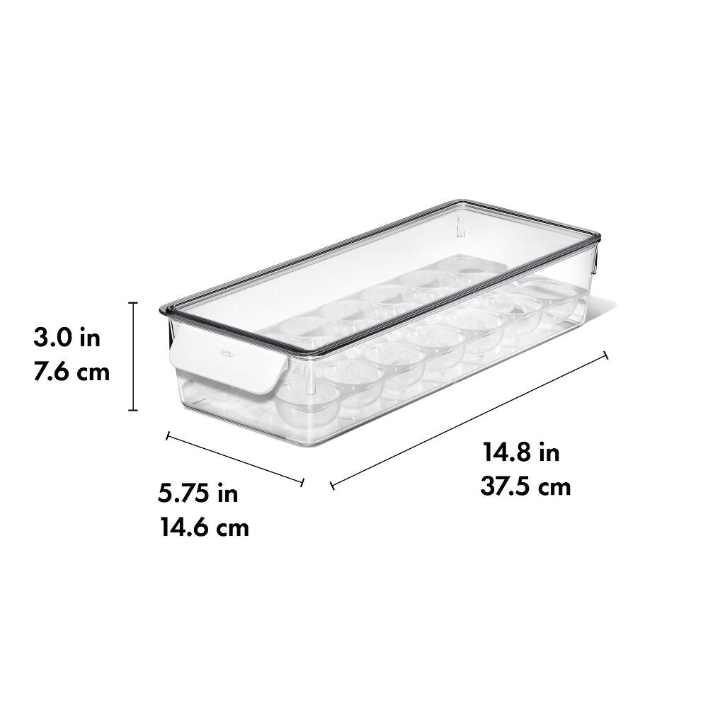 Refrigerator Egg Bin With Removable Tray F8