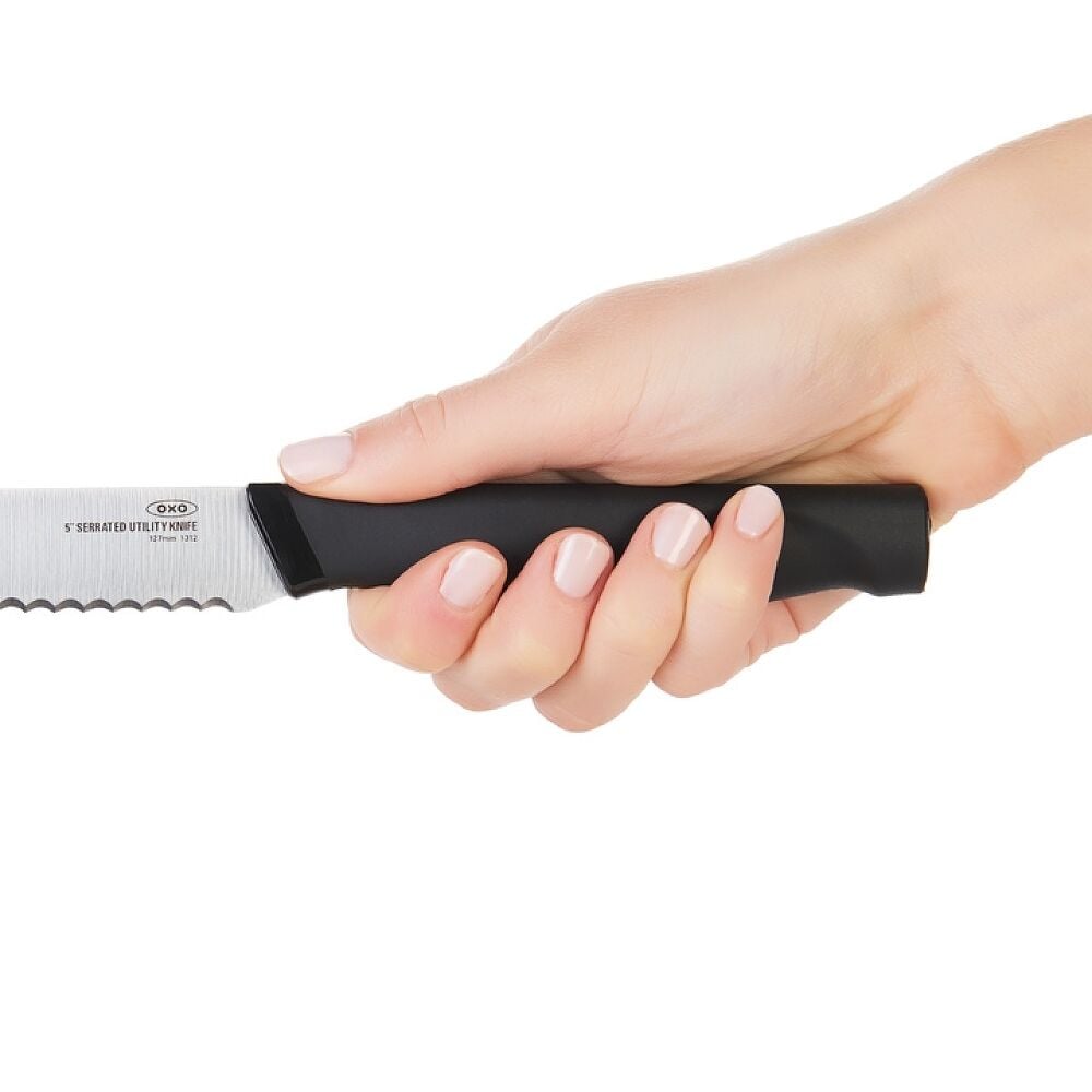 5" Serrated Utility Knife D1