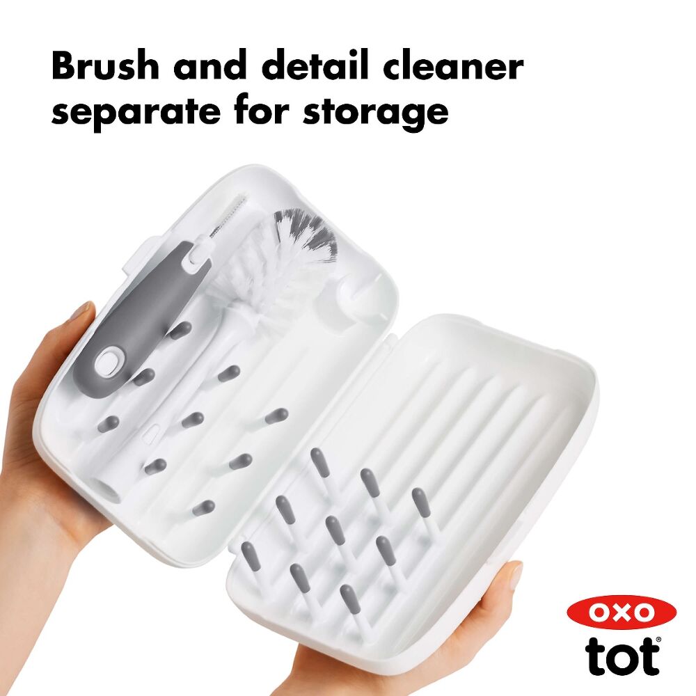 On-the-Go Drying Rack with Bottle Brush R6