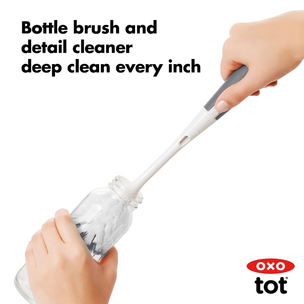 On-the-Go Drying Rack with Bottle Brush R6