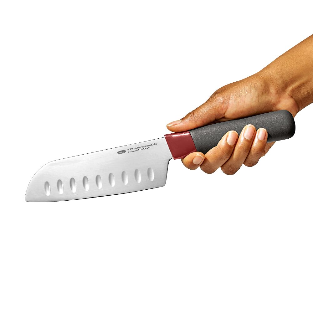 OXO Outdoor 5.5in Santoku Knife with Locking Sheath L3