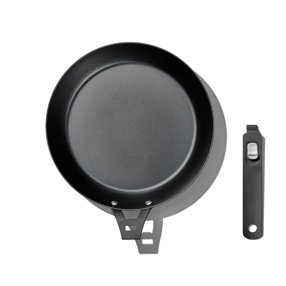 Carbon Steel With Removable Handle 10in Pan N5