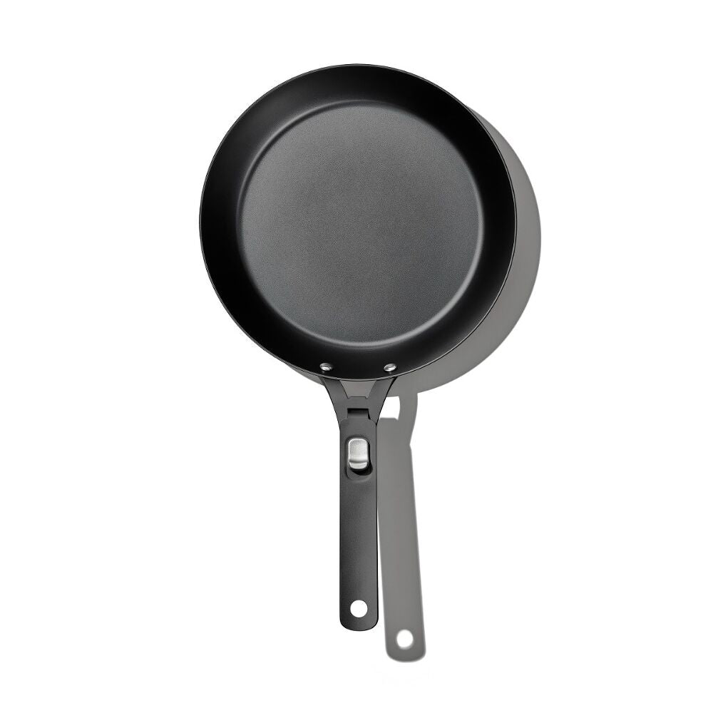 Carbon Steel With Removable Handle 10in Pan N5