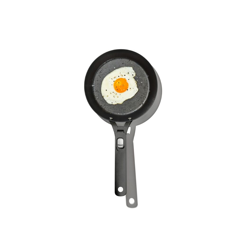 Carbon Steel With Removable Handle 10in Pan N5