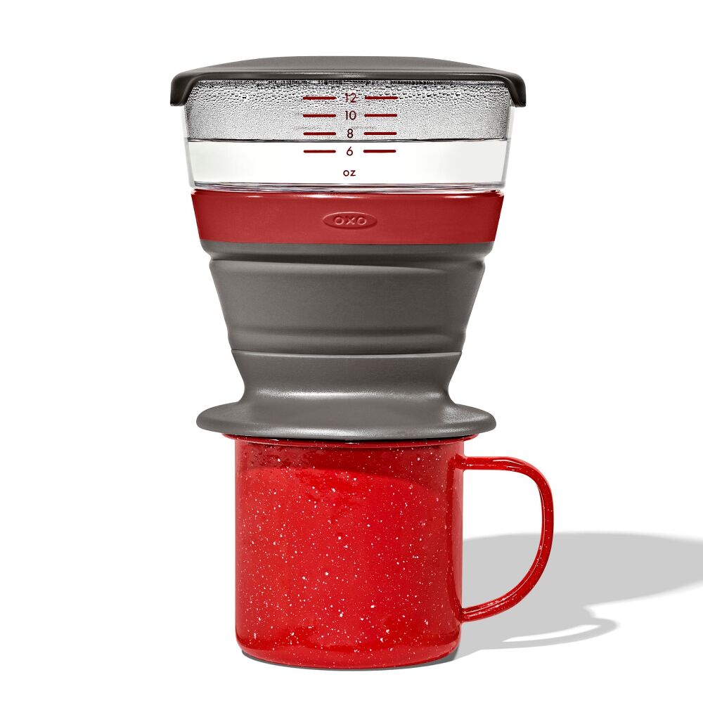 Outdoor Collapsible Pour-Over With Storage Case J7