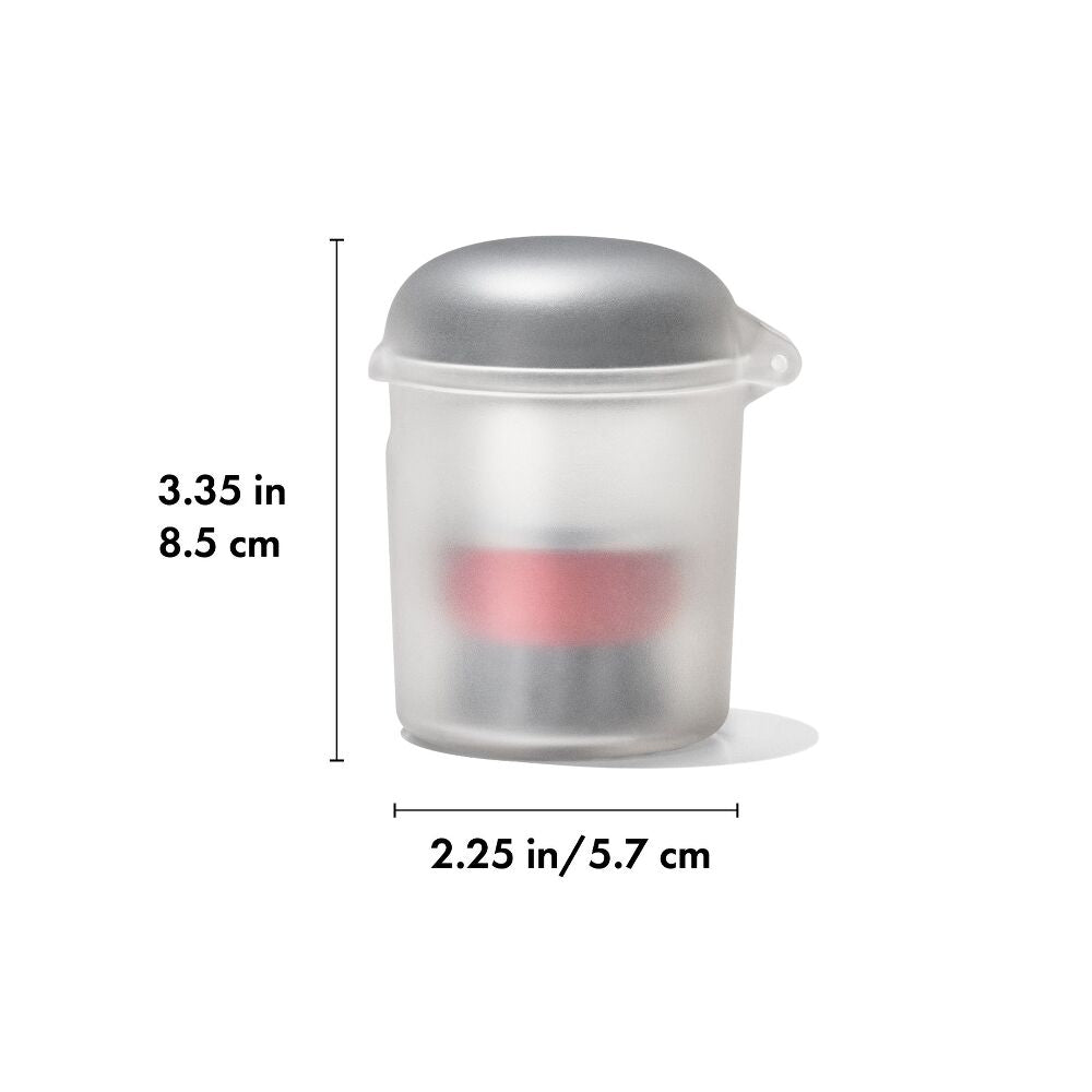 Outdoor Soap Dispensing Dish Brush with Storage Case R0