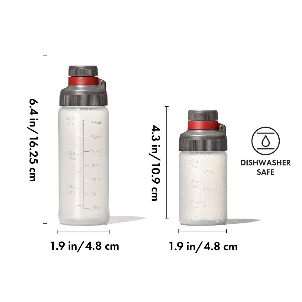 Outdoor 7-Piece Spice Shaker & Squeeze Bottle Set S0
