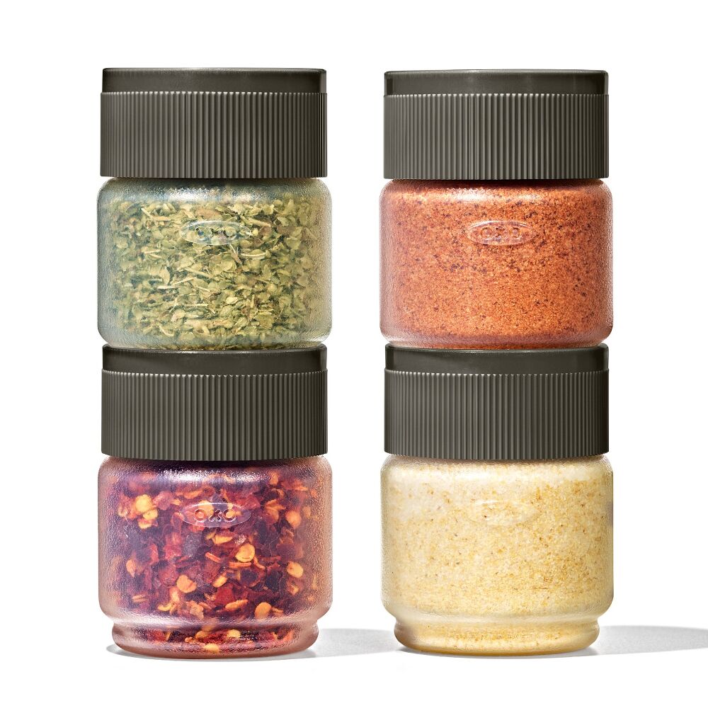 Outdoor 7-Piece Spice Shaker & Squeeze Bottle Set S0