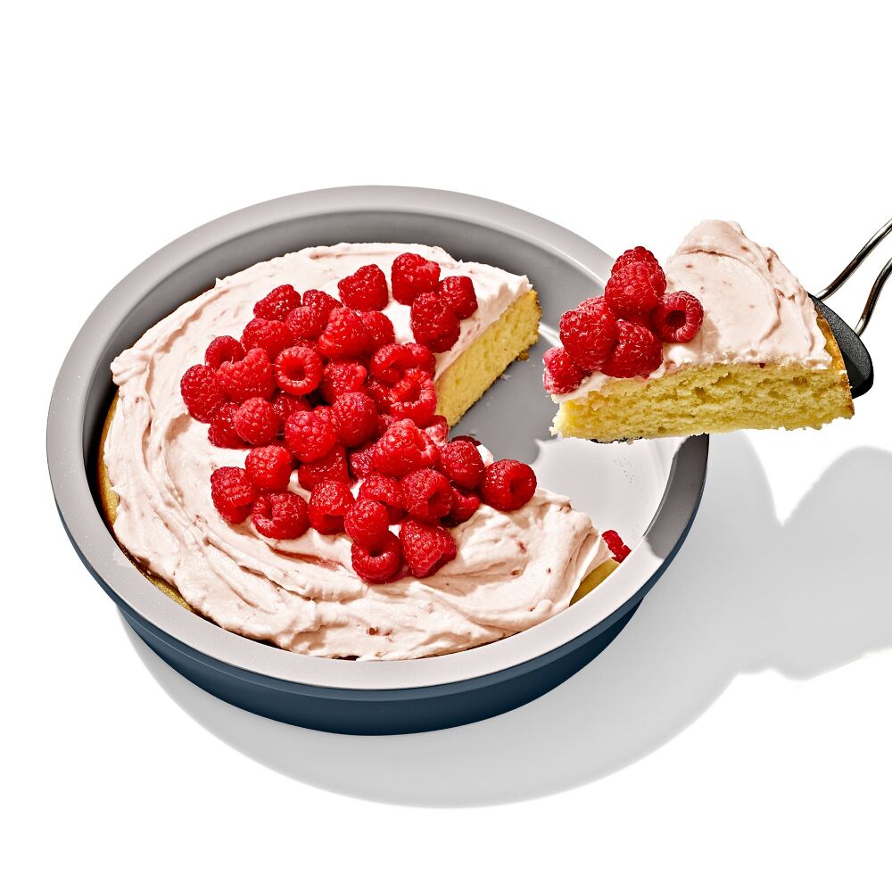 Non-Stick Pro Ceramic Coated Metal Bakeware 9” Round Cake Pan K7