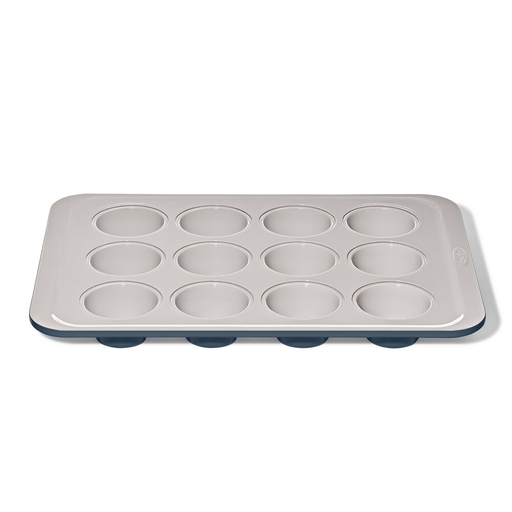 Non-Stick Pro Ceramic Coated Metal Bakeware 12 Cup Muffin Pan A8