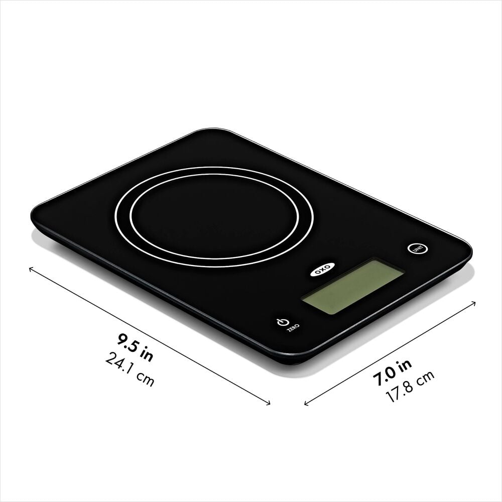 OXO Good Grips 22 lb Everyday Glass Food Scale H2