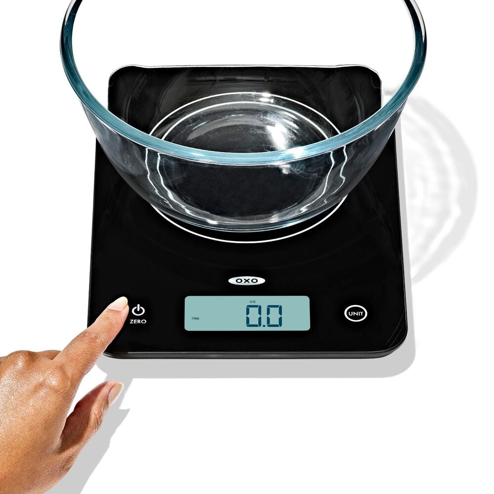 OXO Good Grips 22 lb Everyday Glass Food Scale H2