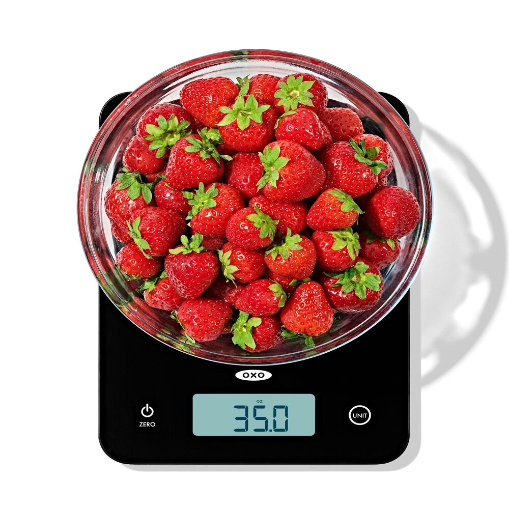 OXO Good Grips 22 lb Everyday Glass Food Scale H2