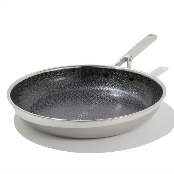 Trident Hybrid Non-Stick Stainless Steel 12 in Fry Pan I2