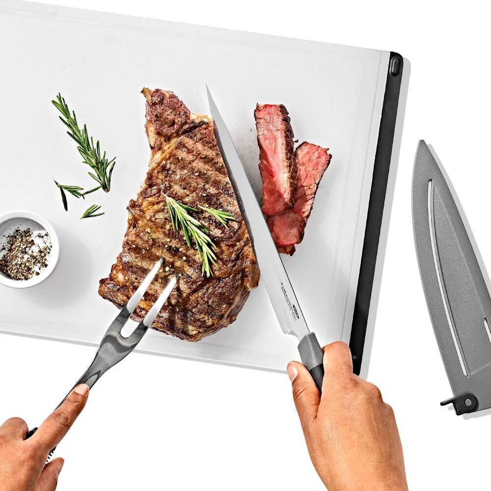 8 in Chefs Knife with Locking Sheath R0