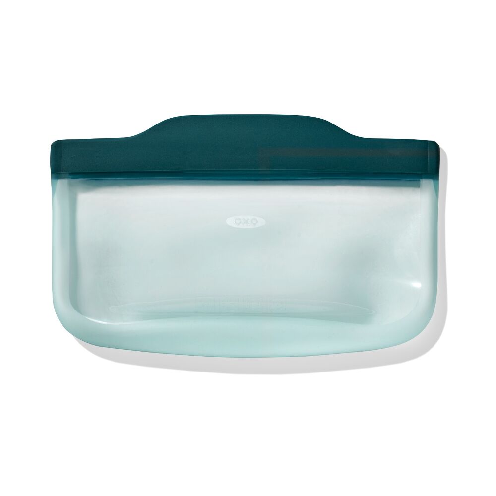 Silicone Reusable Bag - Snack Bag (12 oz) - Lagoon A7