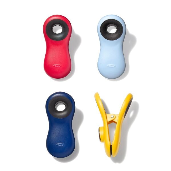 Magnetic All-Purpose Clips - 4-Pack - assorted colors T0
