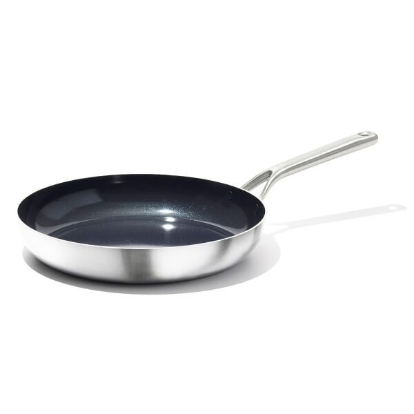 Stainless Steel Mira Series 12in Frypan - Ceramic D6