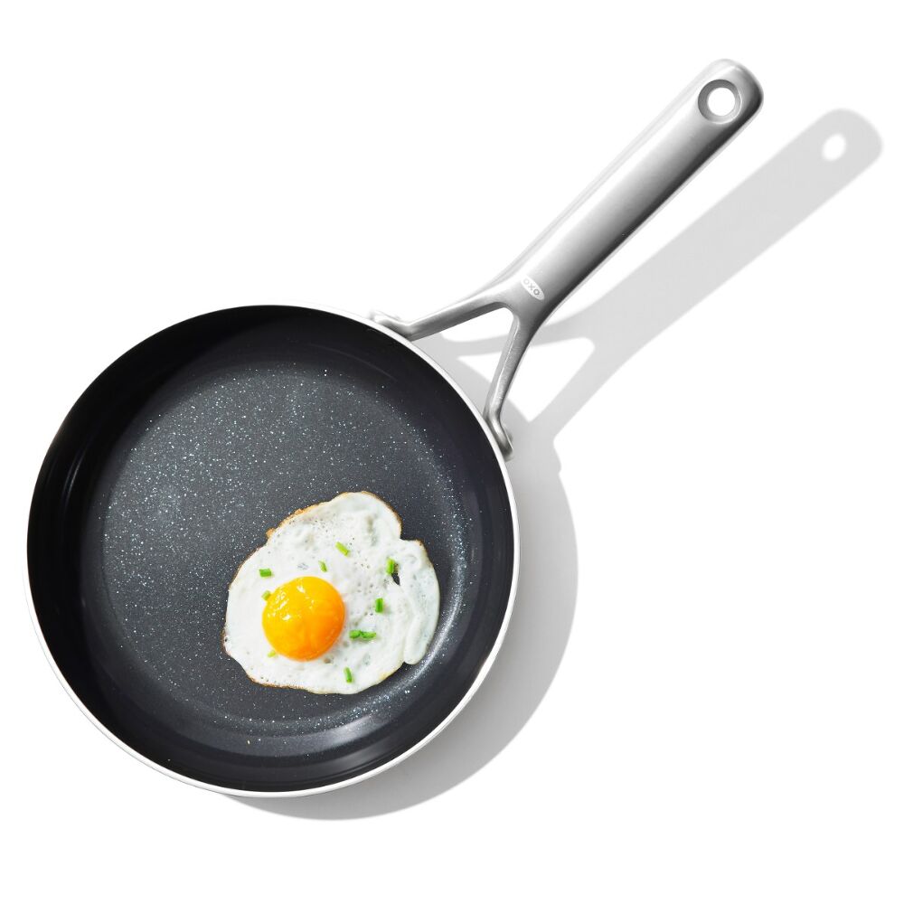 Stainless Steel Mira Series 8in Frypan - Ceramic H9