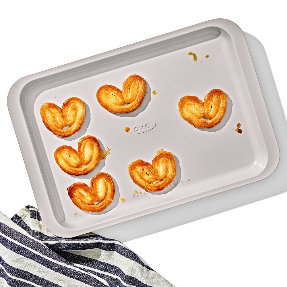 Non-Stick Pro Ceramic Coated Metal Bakeware Quarter Sheet Pan H1