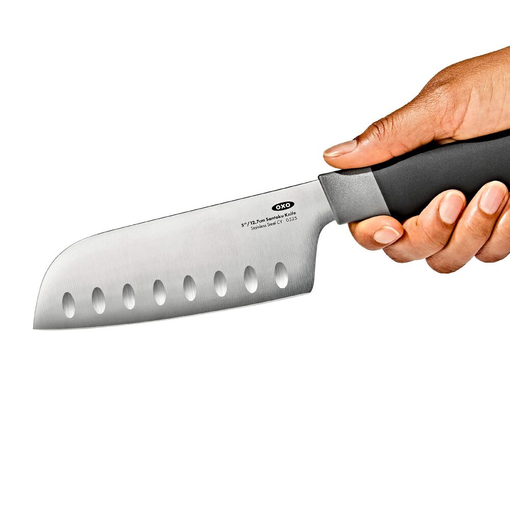 5 in Santoku Knife with Locking Sheath X4