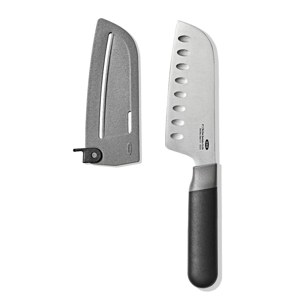 5 in Santoku Knife with Locking Sheath X4