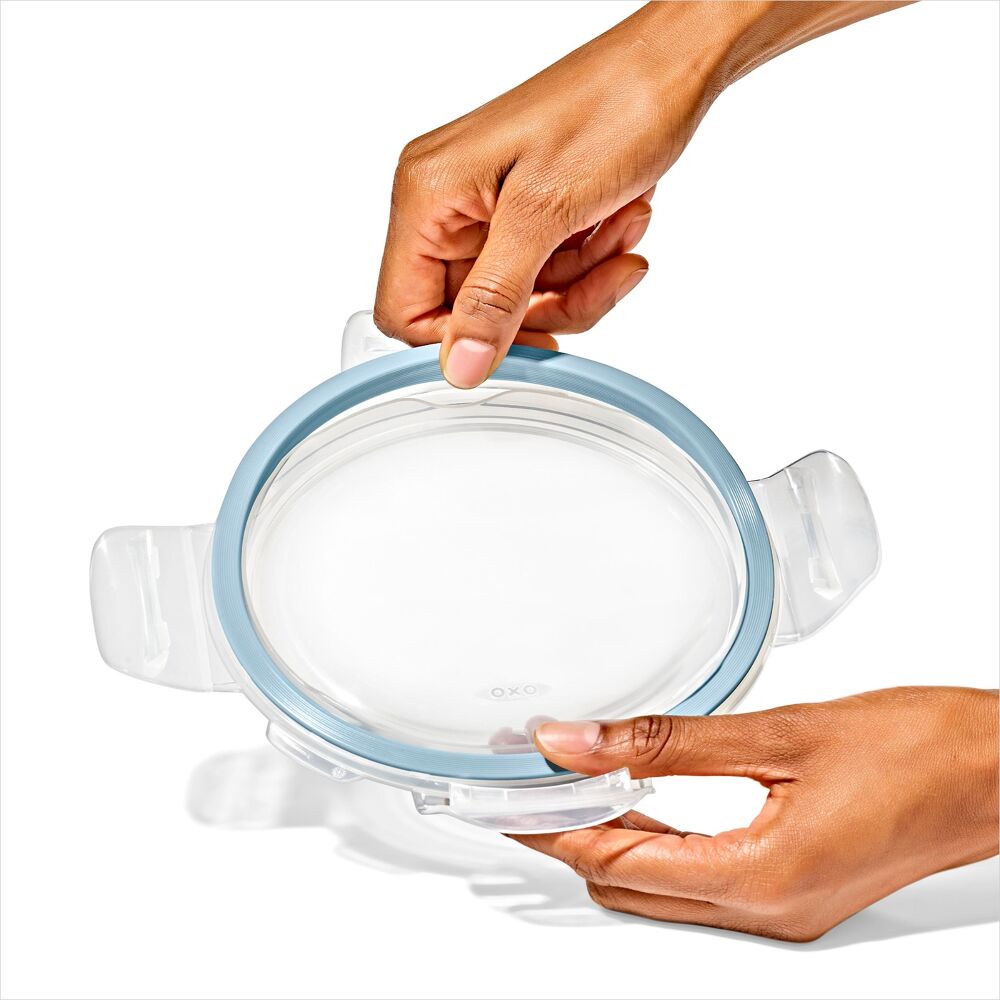 16-Piece Smart Seal Glass Everyday Container Set - Arctic Blue T3