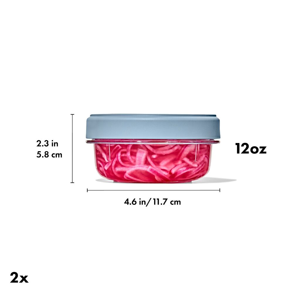 Twist & Stack Container (12 oz) – 2-Pack E5