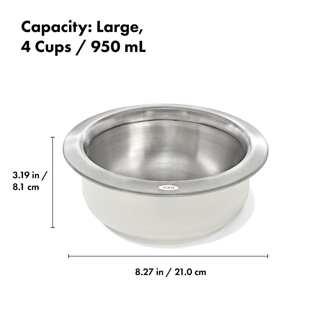 OXO Pet Nonslip Bowl - Large, 4 Cups / 950 mL Z7