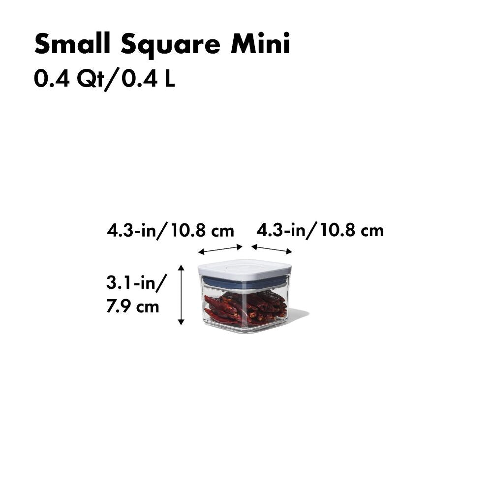 POP Container - Small Square Mini (0.4 Qt.) Y7
