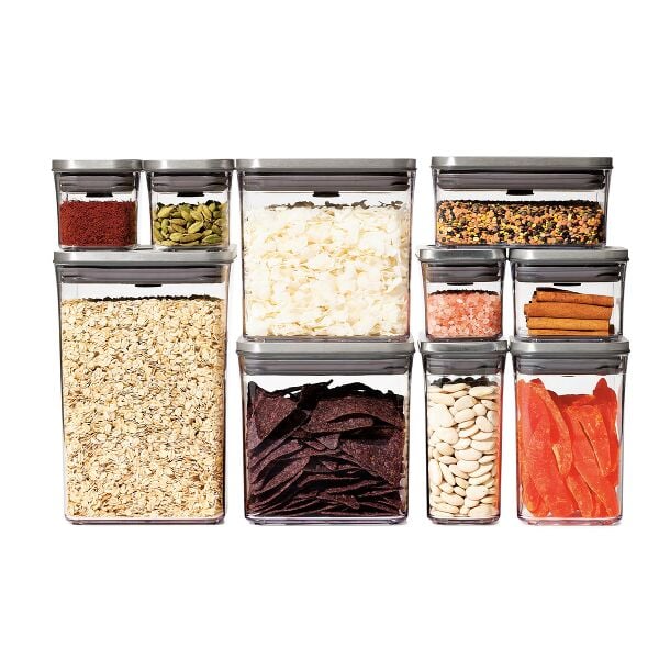 Steel 12-Piece POP Container Set M0