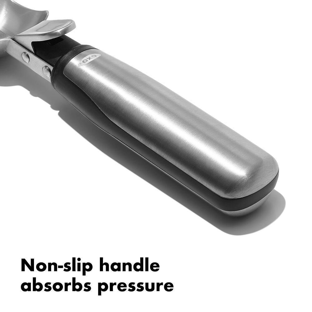 Steel Lever Ice Cream Scoop N4