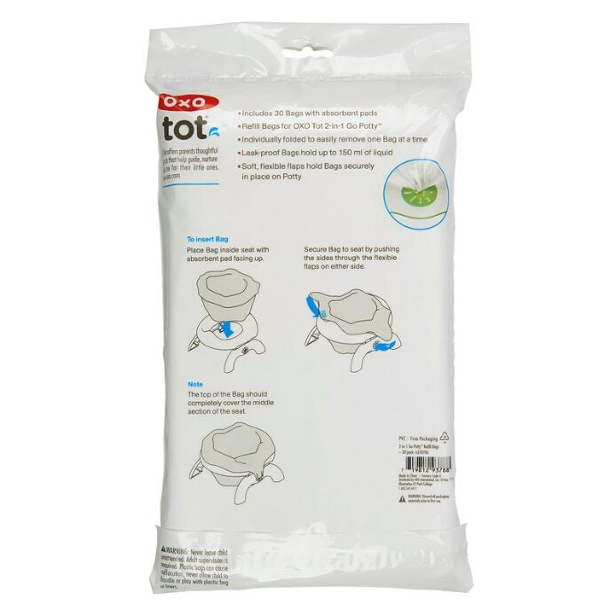 2-in-1 Go Potty™ Refill Bags - 30 Pack A4