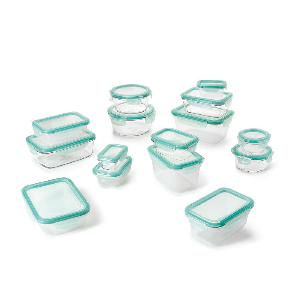 OXO Good Grips 30 Piece Smart Seal Glass & Plastic Container Set Y3