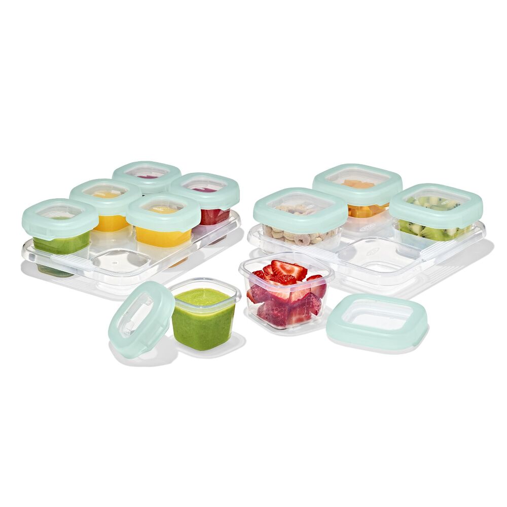 12-Piece Baby Blocks Food Storage Container Set - Opal G6