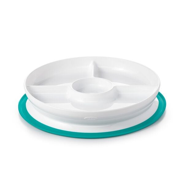 Stick & Stay Suction Divided Plate W8