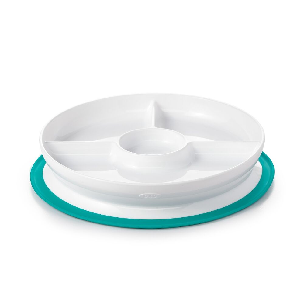 Stick & Stay Suction Divided Plate W8