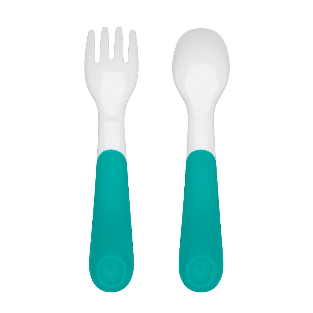 On-the-Go Plastic Fork and Spoon Set with Travel Case P1