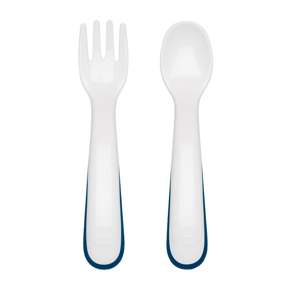 On-the-Go Plastic Fork and Spoon Set with Travel Case D4
