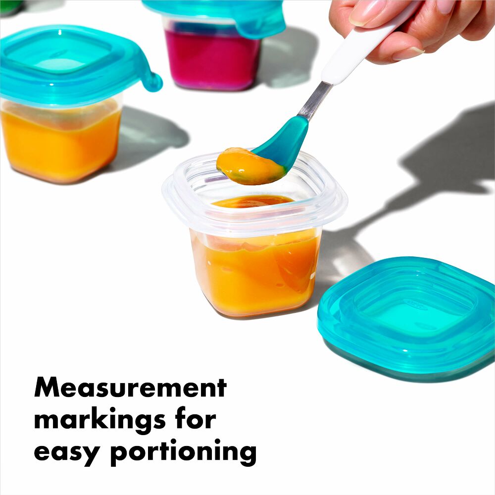 2 oz Baby Blocks™ Silicone Freezer Storage Containers S1